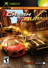 Crash 'n' Burn PAL Xbox PAL box art